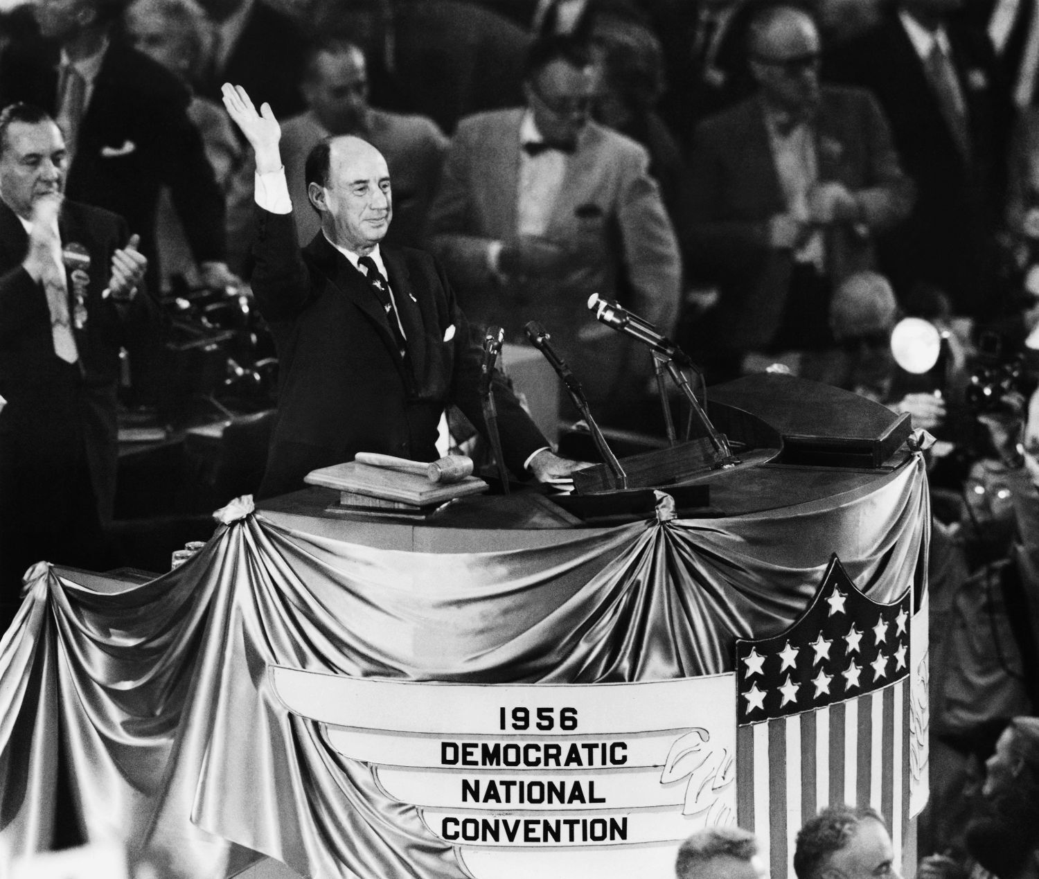 Stevenson nominated 1956